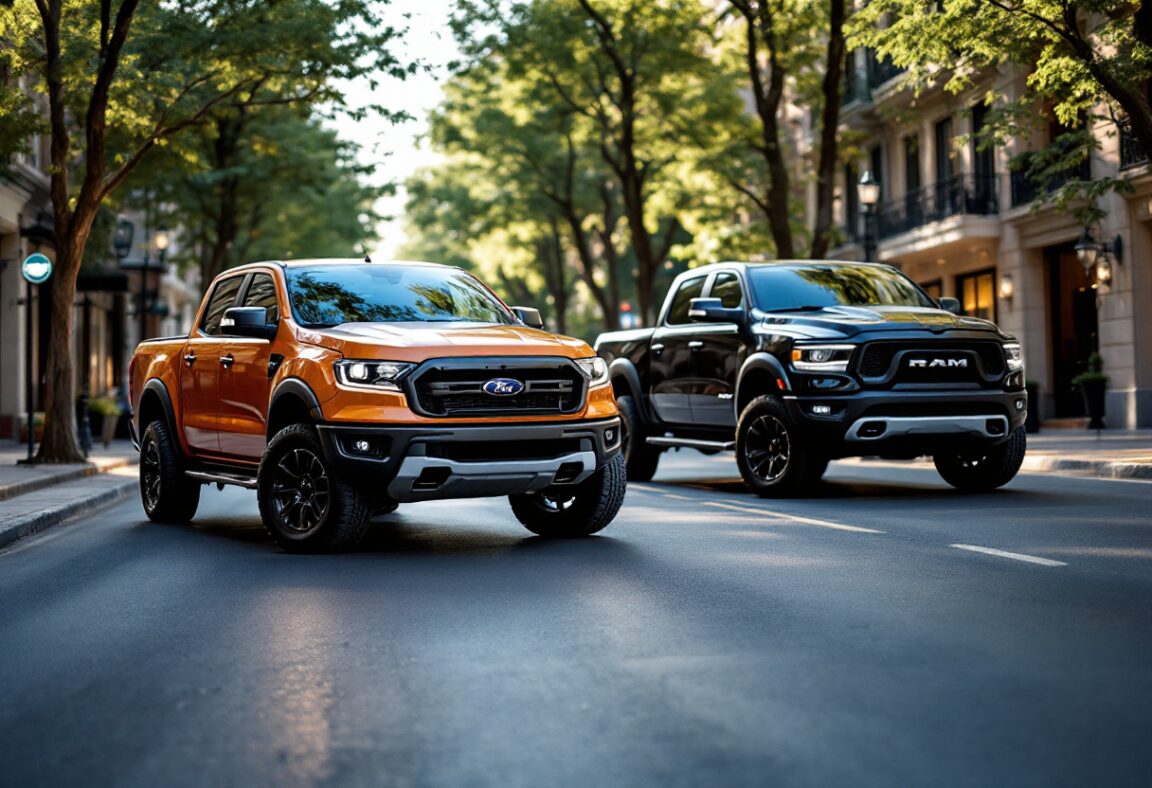 Ford Ranger e RAM Rampage, picapes diesel in evidenza