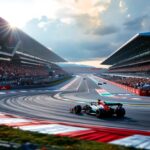 Auto di Formula 1 in azione durante il GP d'Australia 2025