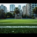 Giocatrici di calcio femminile a Palmira durante una partita