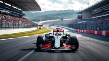 Pilotos en acción durante el GP de Australia 2023