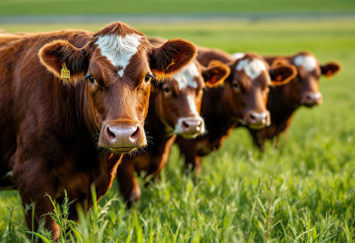 Campioni Braford in esposizione ad Expoagro 2025