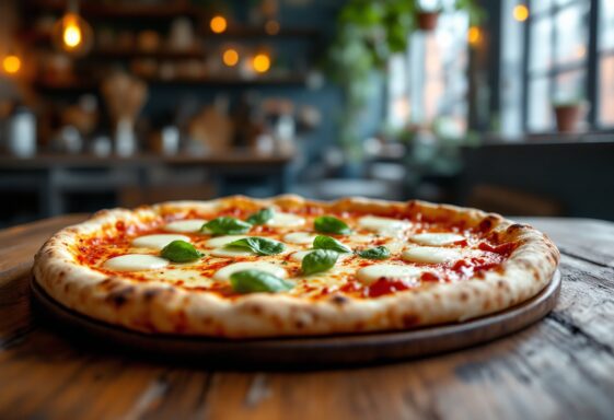 Pizza de Güerrín, la pizzería emblemática de Buenos Aires