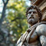 Statua di Hercules scoperta a Valdelsa, Italia