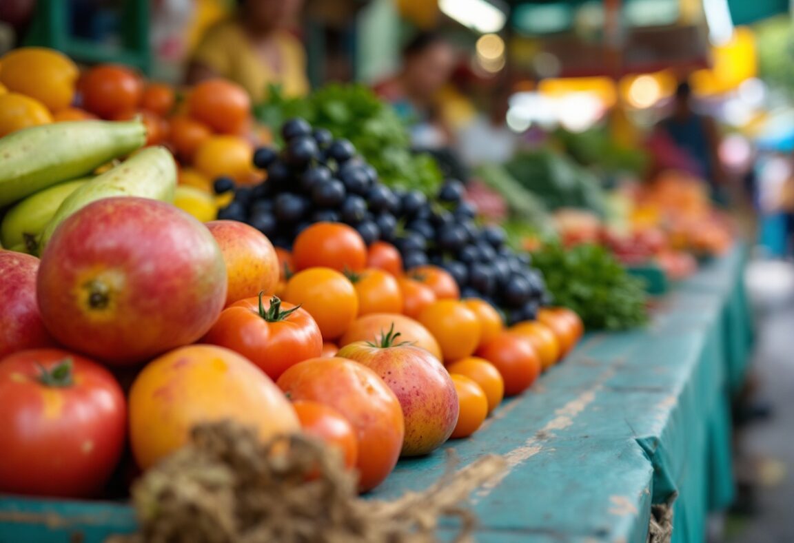 Grafico sull'inflazione dei prezzi alimentari in Brasile