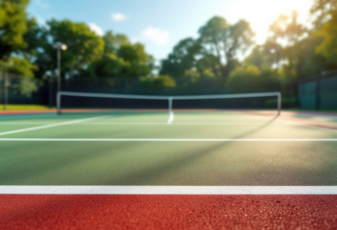 Jack Draper in azione durante il torneo di Indian Wells