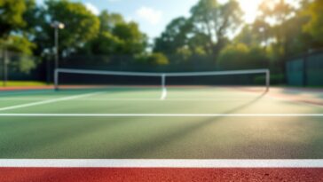 Jack Draper in azione durante il torneo di Indian Wells