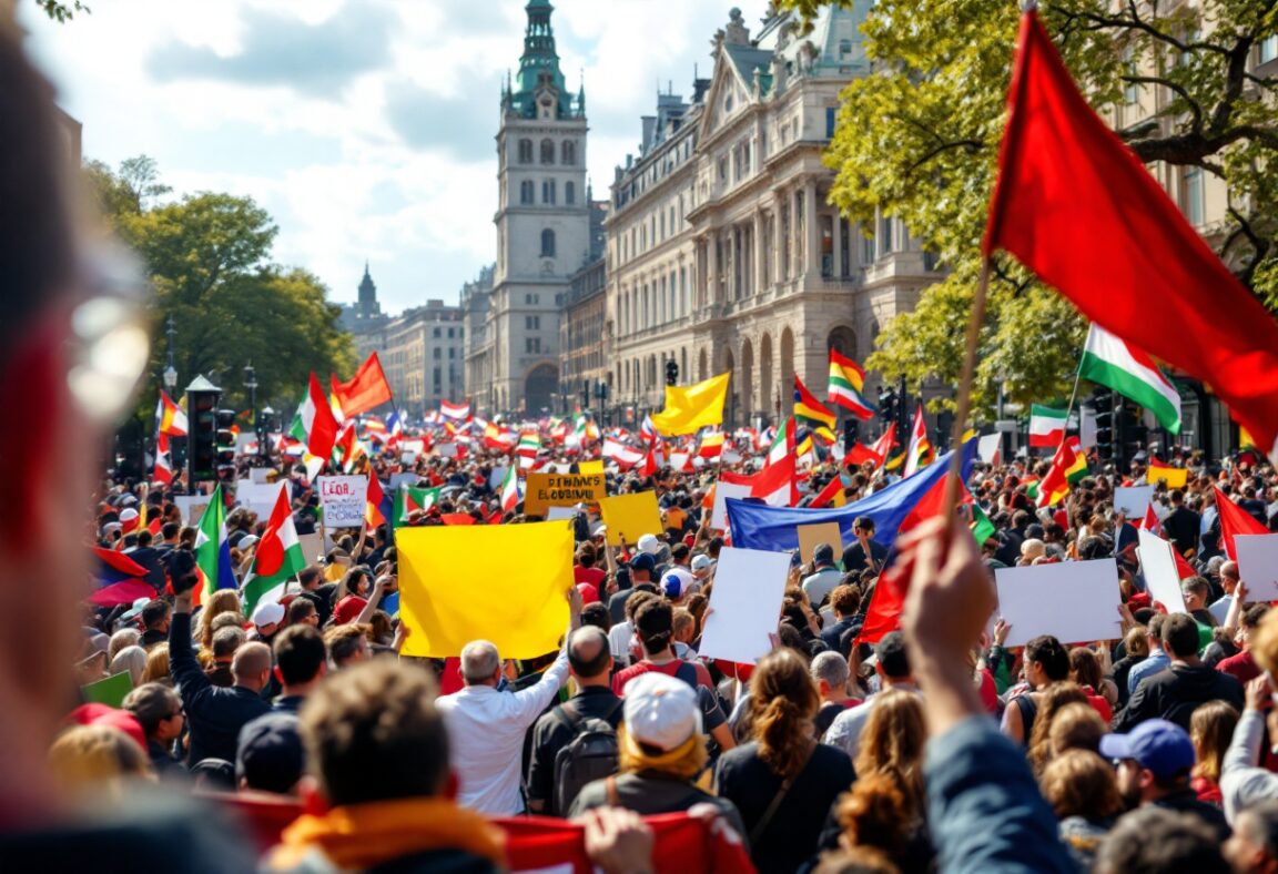 Manifestazione a favore dell'anistía in Brasile