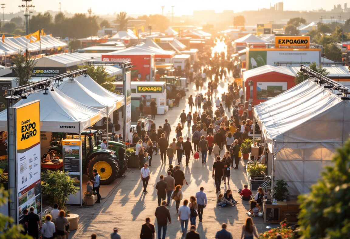 Luis Caputo discute el crecimiento económico en Expoagro 2023