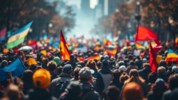 Manifestazione di pensionati in Argentina contro il governo