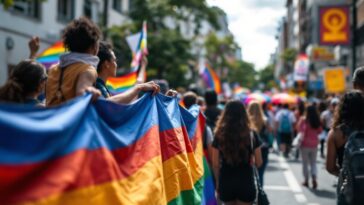 Manifestazione del 8M a Medellín per la pace e l'uguaglianza