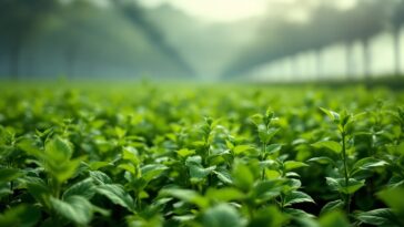 Microplásticos afectando el crecimiento de plantas