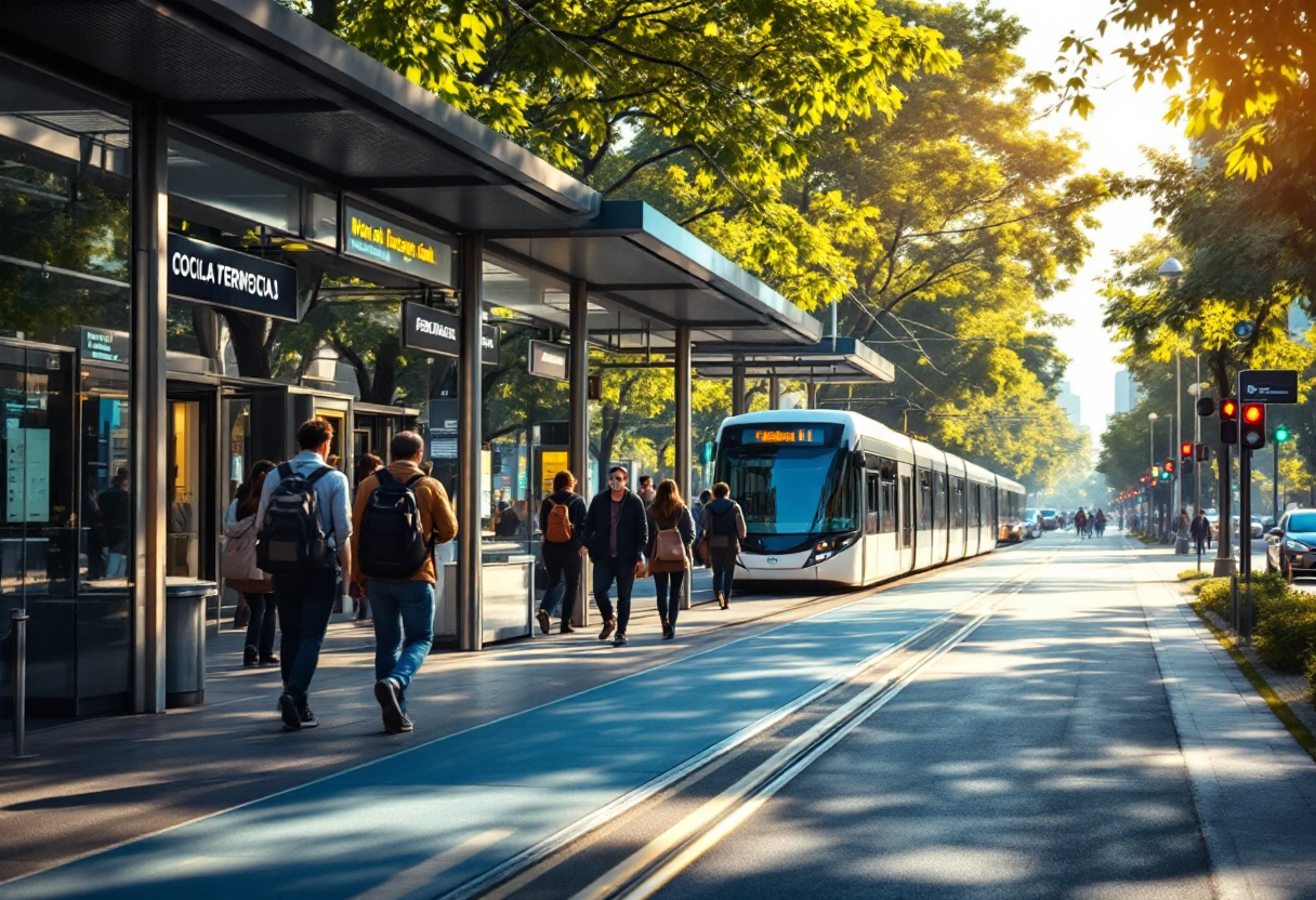 Immagine che rappresenta la mobilità urbana a Cali