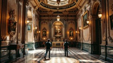 Vista del Museo Palacio Raggio a Buenos Aires