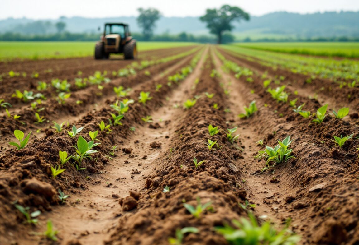 Immagine che rappresenta la lotta contro il desvío di risorse agricole in Brasile