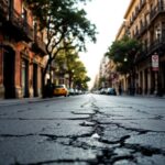 Marcha de jubilados en Buenos Aires con pancartas