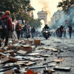 Manifestantes bloquean la autopista del Caribe