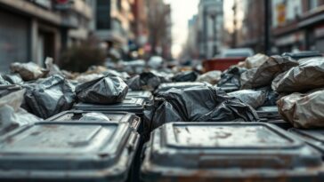 Contenedores con restos humanos en Rosario