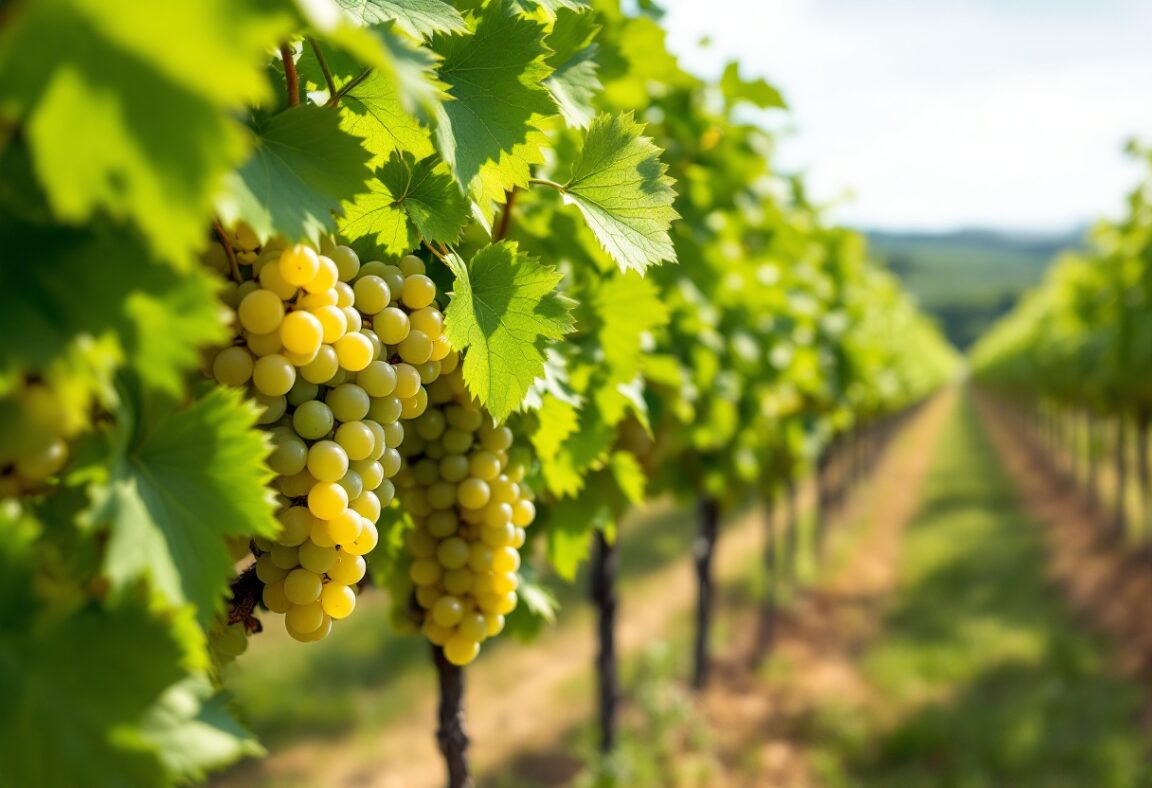 Botella de Riesling con copas en un ambiente acogedor