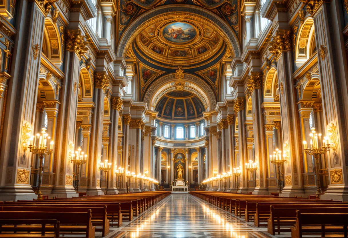 Papa Francisco durante un evento religioso importante