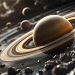 Immagine delle nuove lune scoperte di Saturno