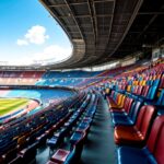 Shakira canta al Estadio Metropolitano durante il concerto