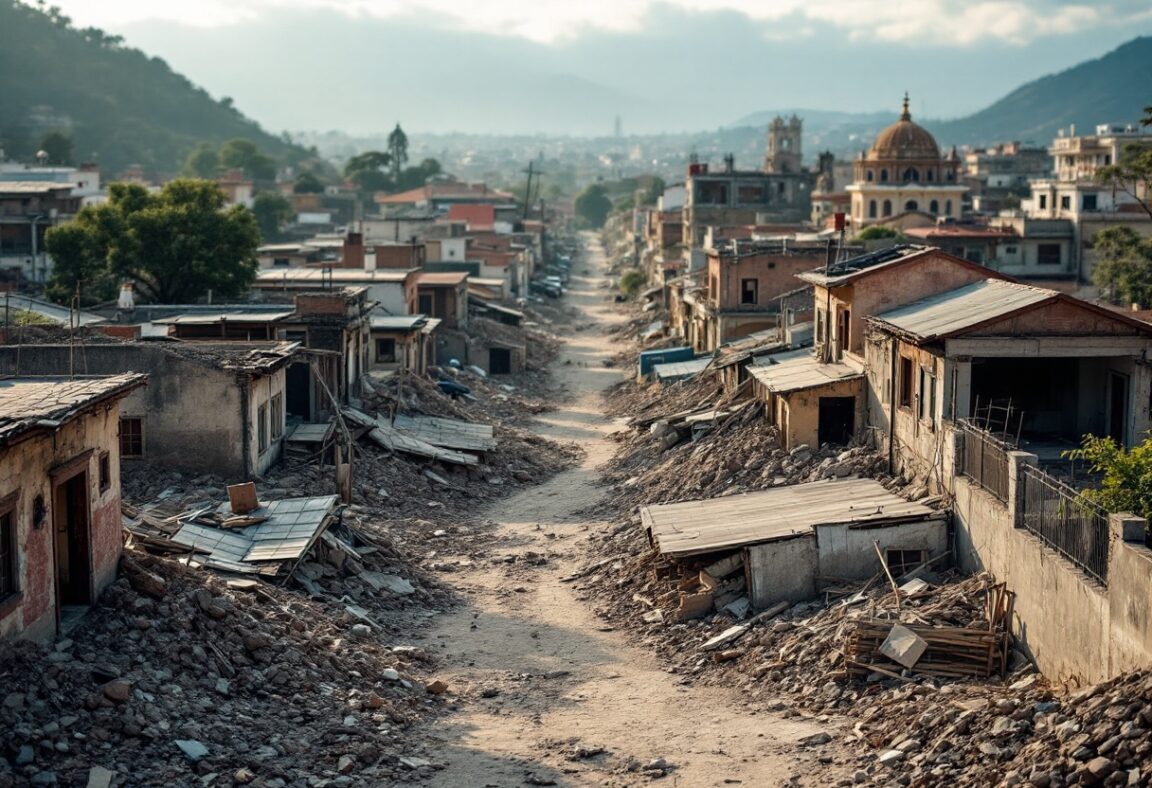 Immagine del terremoto in Colombia del 19 marzo 2023