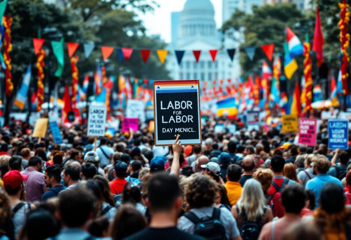 Immagine dei sorteos per il Día del Trabajador