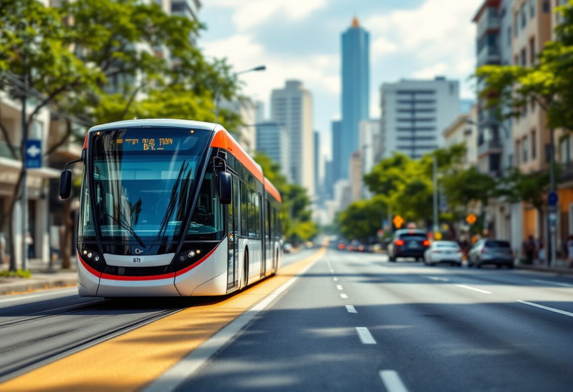 Immagine del BRT di Jacarepaguá dopo il tiro