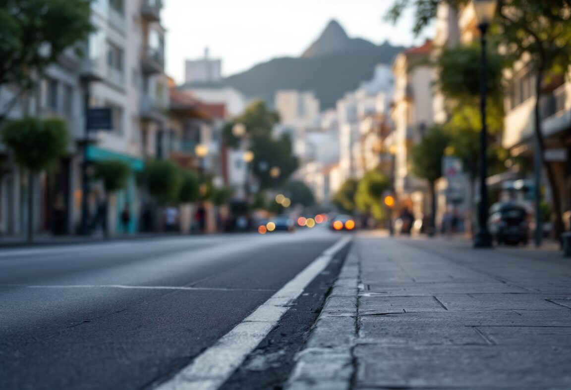 Sargento della polizia di Rio de Janeiro dopo un incidente