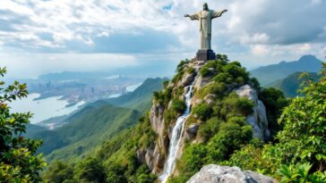 Cristo Redentor con vista panoramica e notizie di tragedia