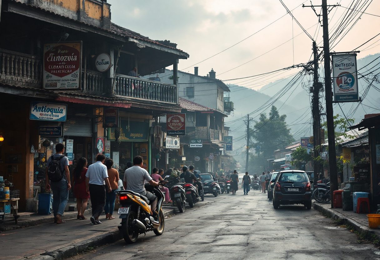 Immagine che rappresenta la violenza in Antioquia