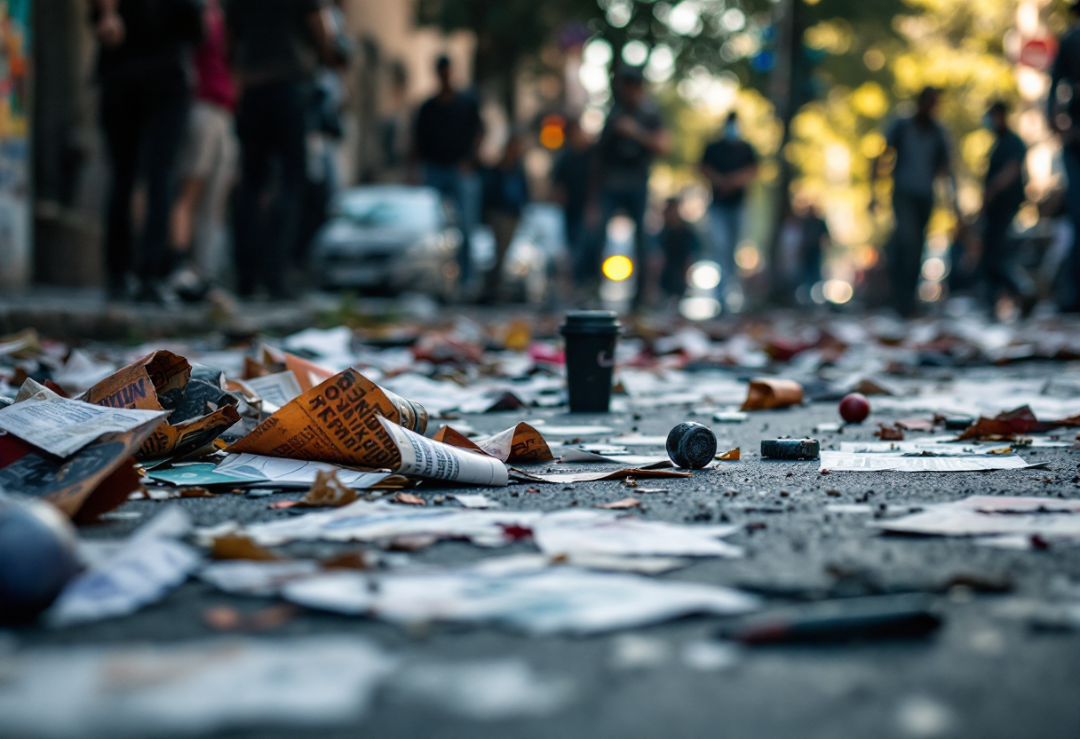 Manifestantes enfrentan violencia durante marcha por jubilados