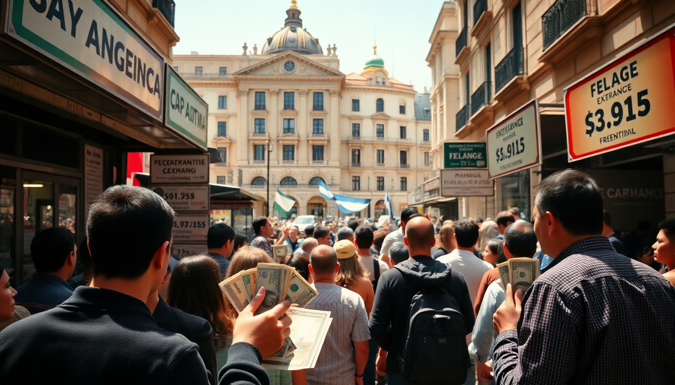 Argentinos vuelven a comprar dólares tras el levantamiento de restricciones