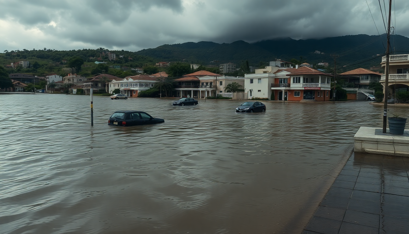 Inundaciones en Cali: la ciudad enfrenta fuertes lluvias