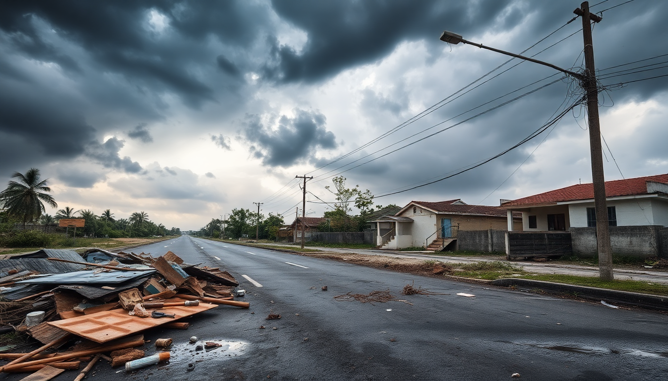 Impactos de la tormenta de categoría 3 en la infraestructura mexicana