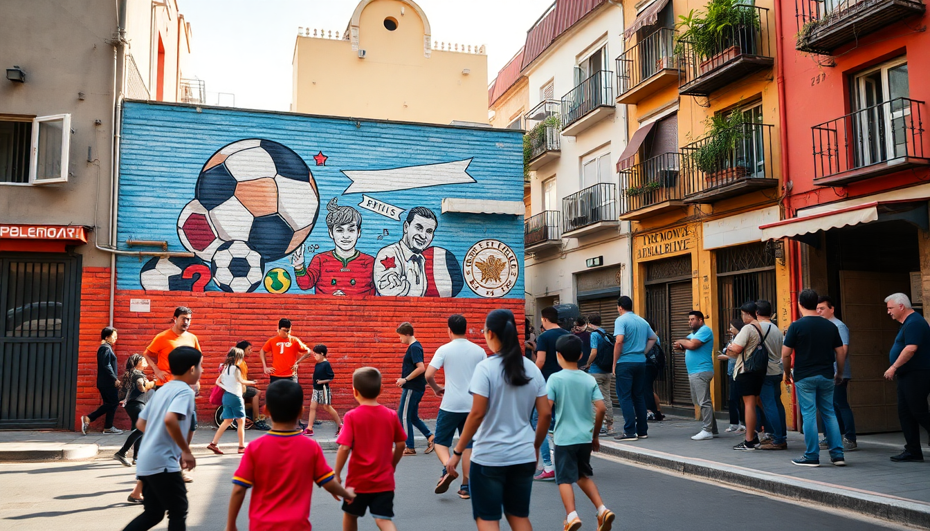 Maradona inspira un proyecto que transforma la frontera entre Lomas y Lanús