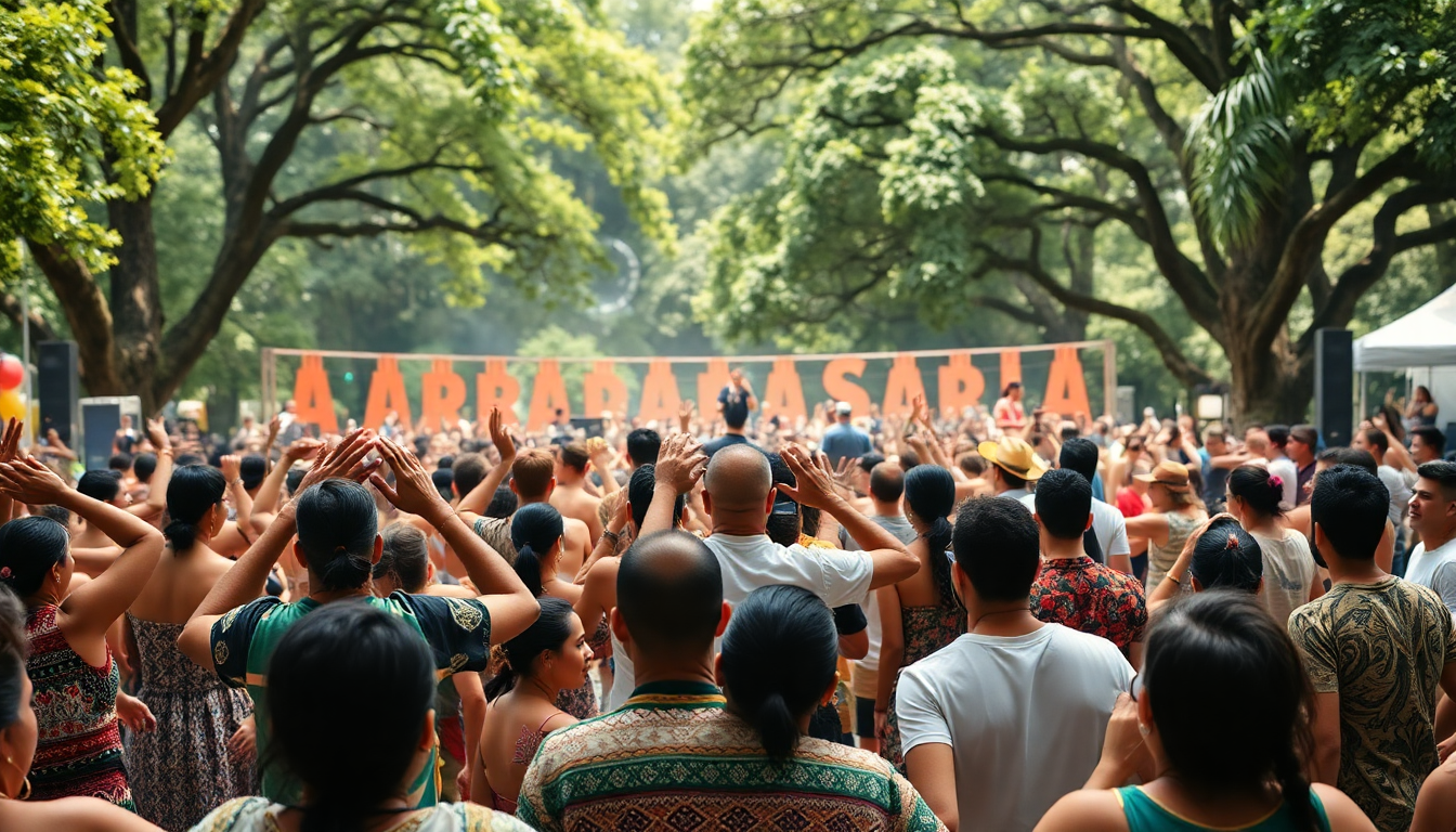 Reviviendo el espíritu del Festival Turá en el Parque Ibirapuera