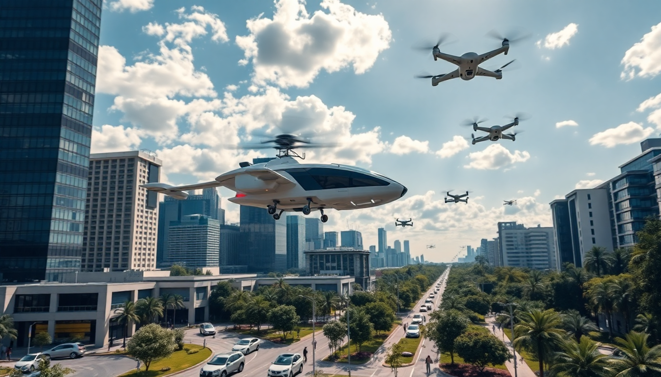 Taxis voladores: ¿realidad inminente o una ilusión pasajera?