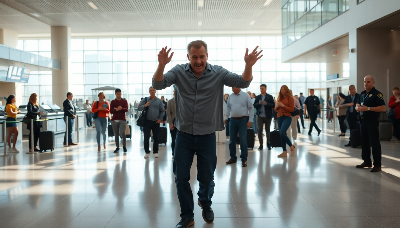 Incidente en aeropuerto de Cartagena: turista provoca disturbios