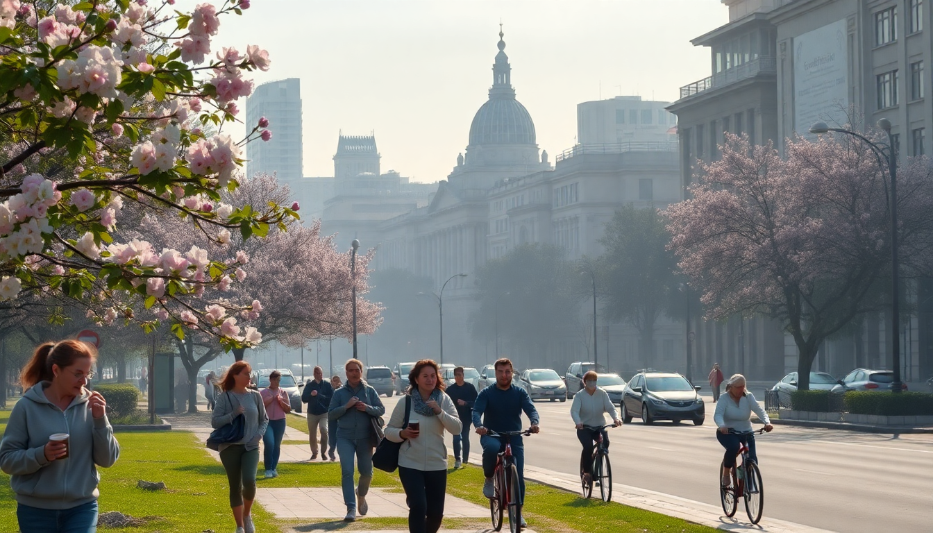 Pronóstico del tiempo: clima primaveral y lluvias en Buenos Aires