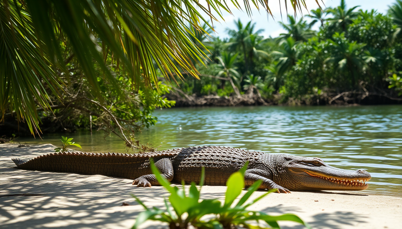 Reduciendo conflictos entre humanos y cocodrilos en Puerto Vallarta