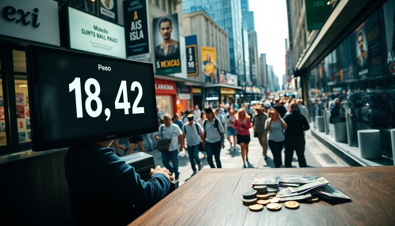 Análisis del tipo de cambio actual del dólar a peso mexicano