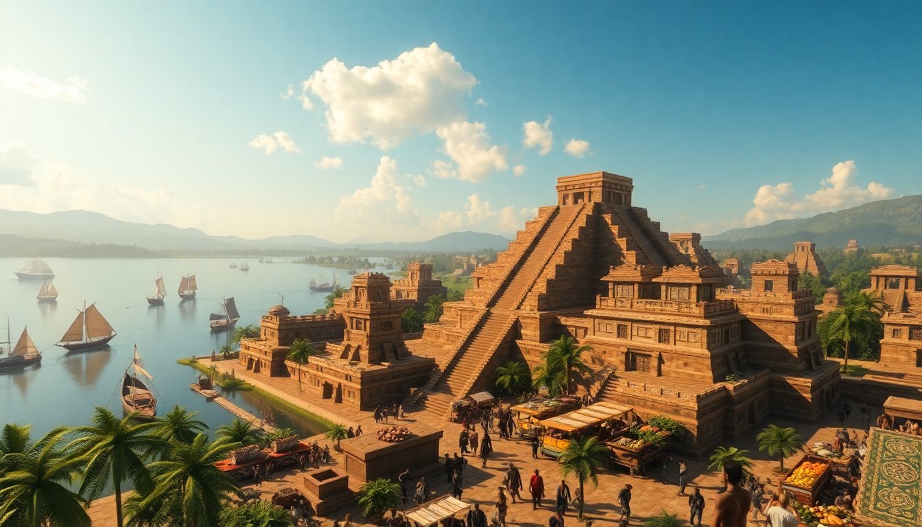 Explorando Aztec: La Última Ciudad del Sol, el emocionante juego de construcción de ciudades