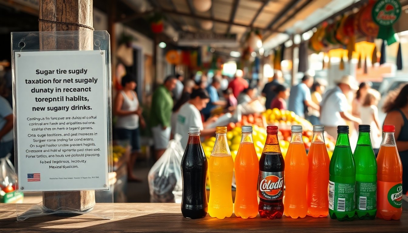 Impacto del nuevo impuesto a refrescos en la salud pública mexicana