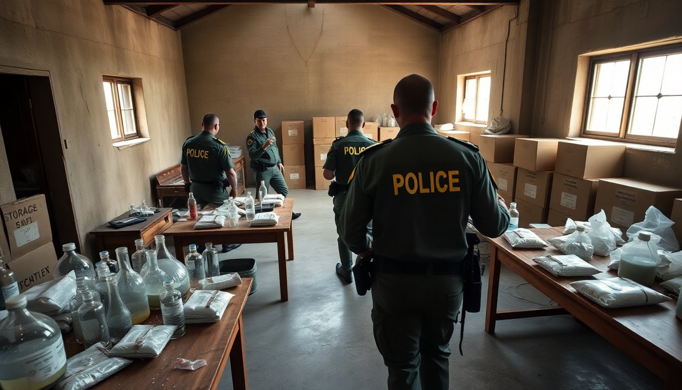 Importante decomiso de drogas en Sudáfrica con la participación de criminales mexicanos