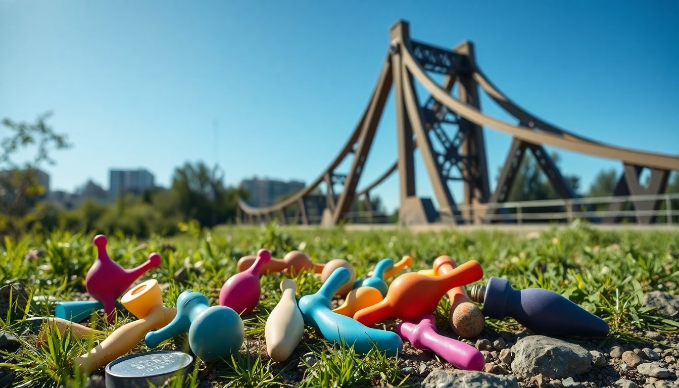 Inusual descubrimiento de juguetes sexuales cerca de un puente en Neuquén