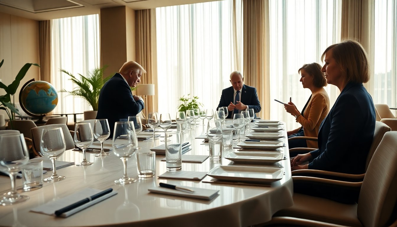 Javier Milei se reúne con Trump y el director del FMI en una visita crucial a EE. UU.