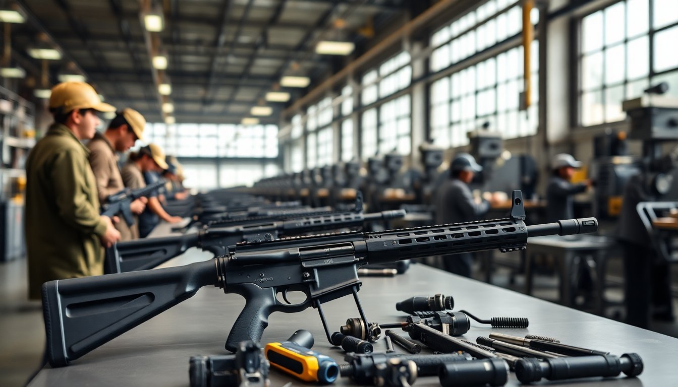 La nueva producción de rifles en Colombia: un cambio significativo de las armas israelíes