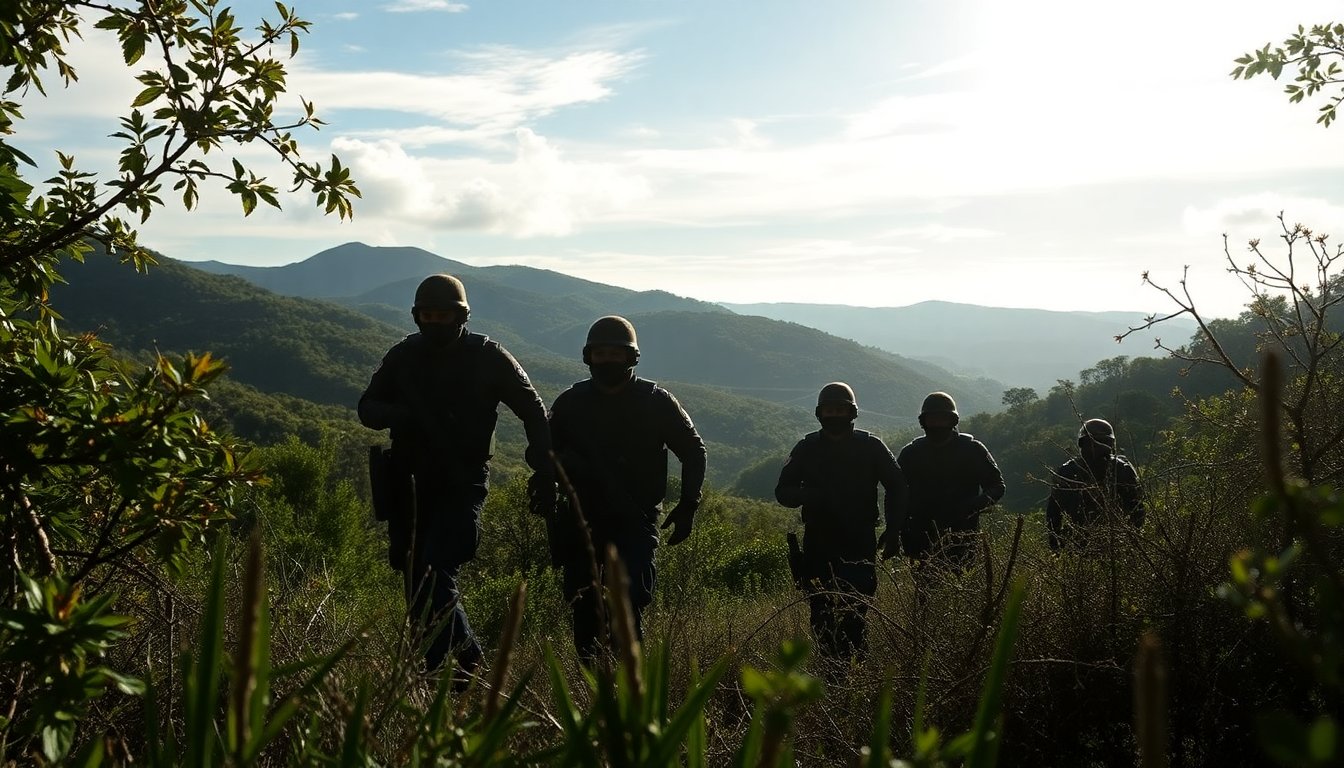 Operativo exitoso para salvar a agentes secuestrados en Michoacán
