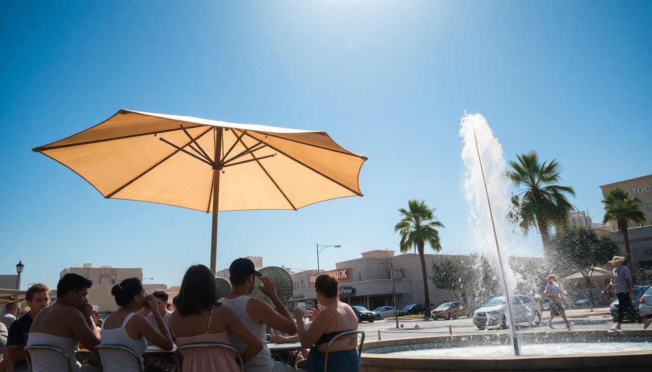 Previsión meteorológica para un fin de semana caluroso en Mexicali